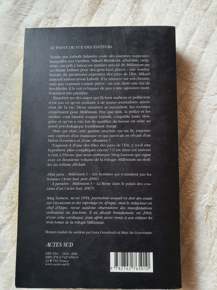 Trilogie Stieg Larsen Millénium - photo numéro 7