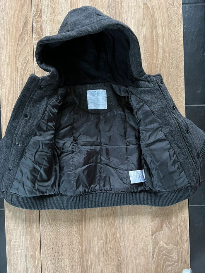 Manteau chaud capuche 6 mois Gemo - photo numéro 3