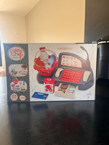 Jeu de caisse enregistreuse pour enfant 