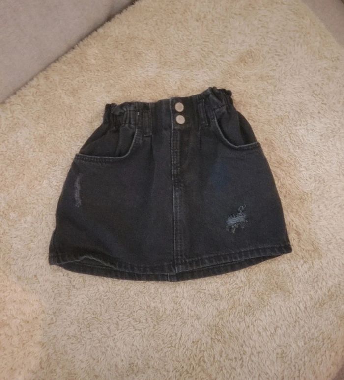 Jupe en jeans Zara