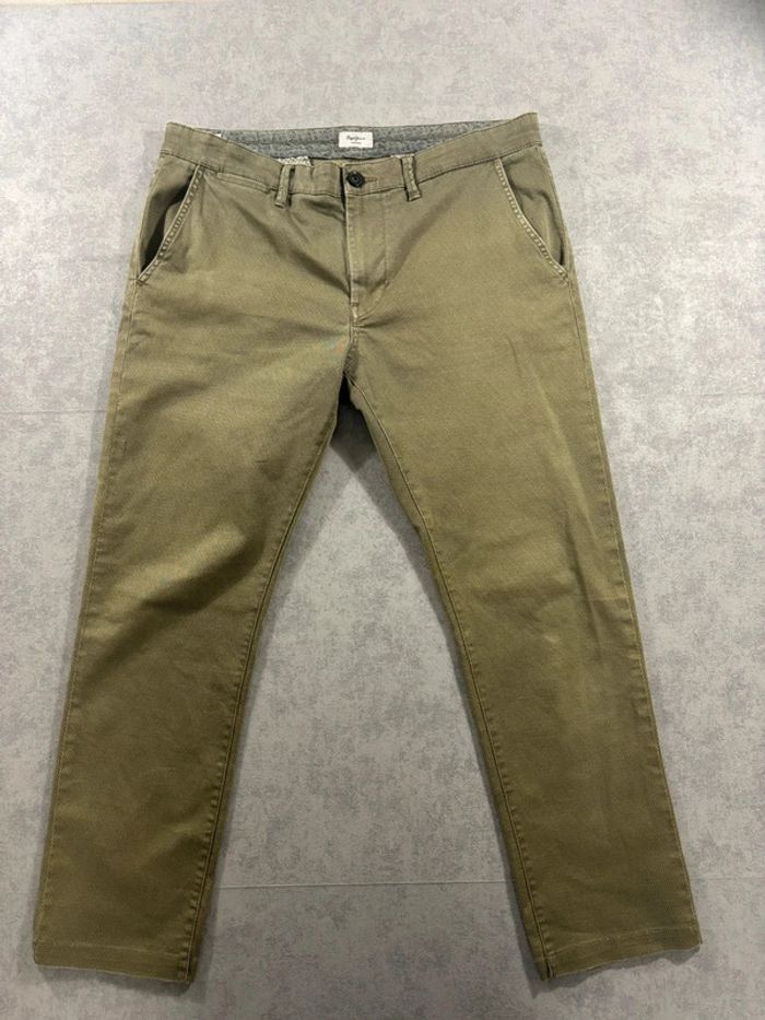 Chino Pépé Jeans Vert Taille 46