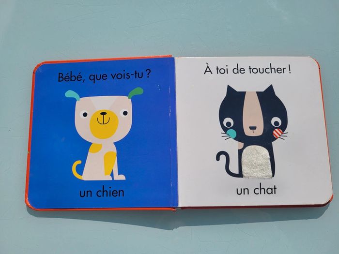 Imagier Larousse Jeunesse, à toucher ,Les Mots - photo numéro 3