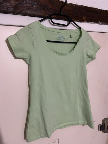 T-shirt vert clair, Janina - 36/S