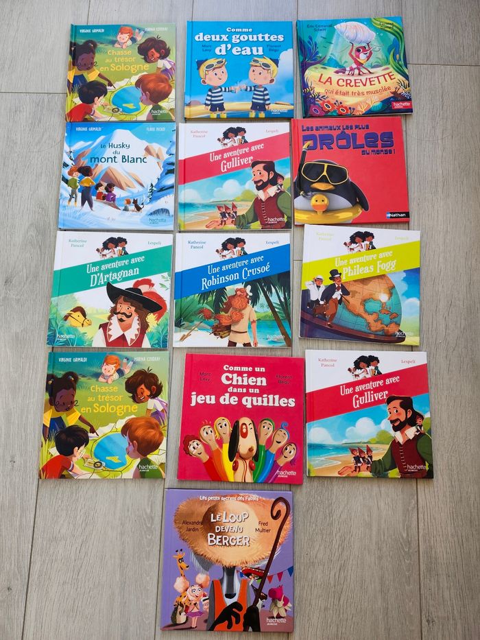 Lot 13 livres enfant