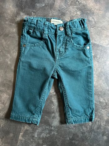 Jeans vert foncé 6 mois Burberry