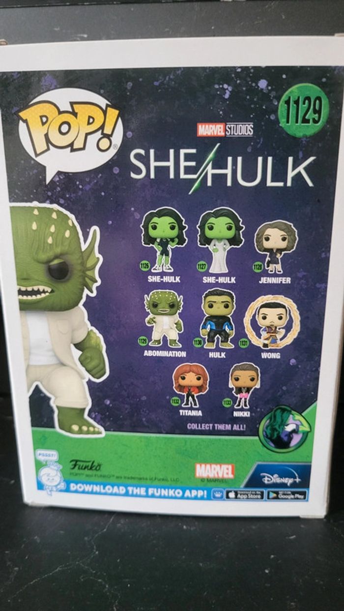 Pop neuve abomination 1126 she hulk marvel - photo numéro 2