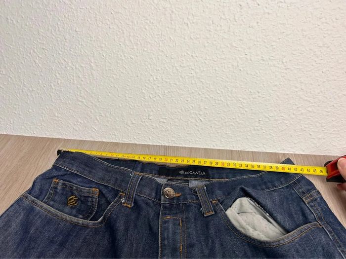 Jean Baggy Y2K Rocawear Brodé - Taille 36 - raccourci - photo numéro 13