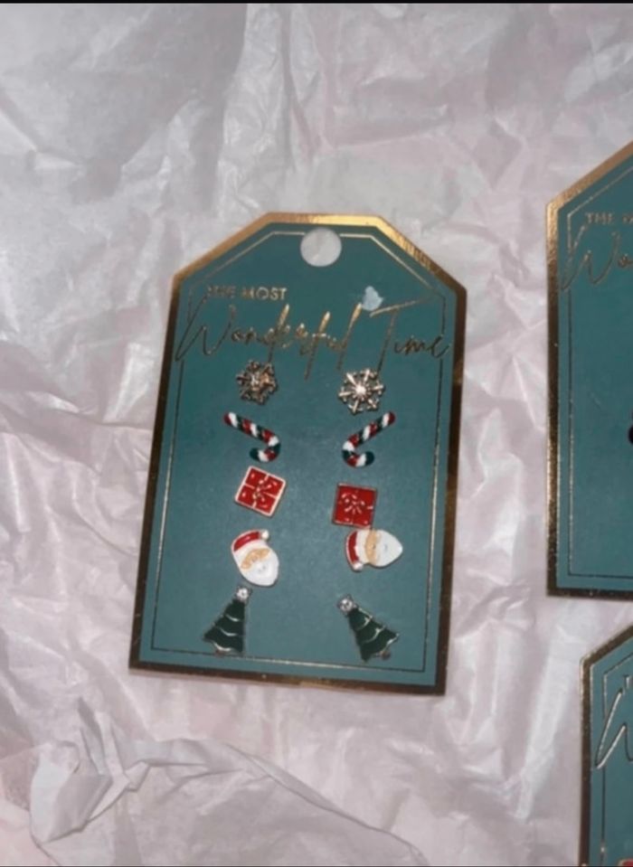 Boucles d’oreilles de Noël - photo numéro 4
