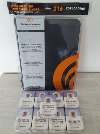 Portfolio spécial Toploaders + 225 Toploaders