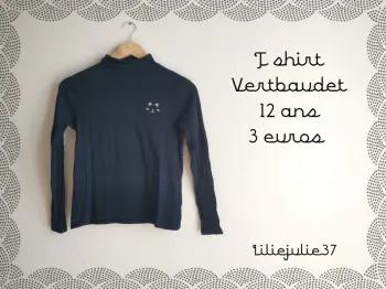 T shirt Vertbaudet 12 ans