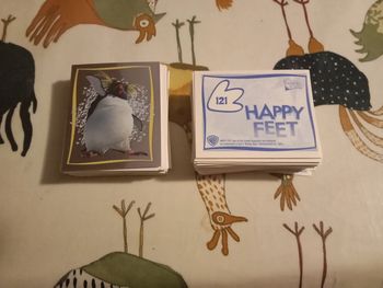 Lot stickers Happy Feet
