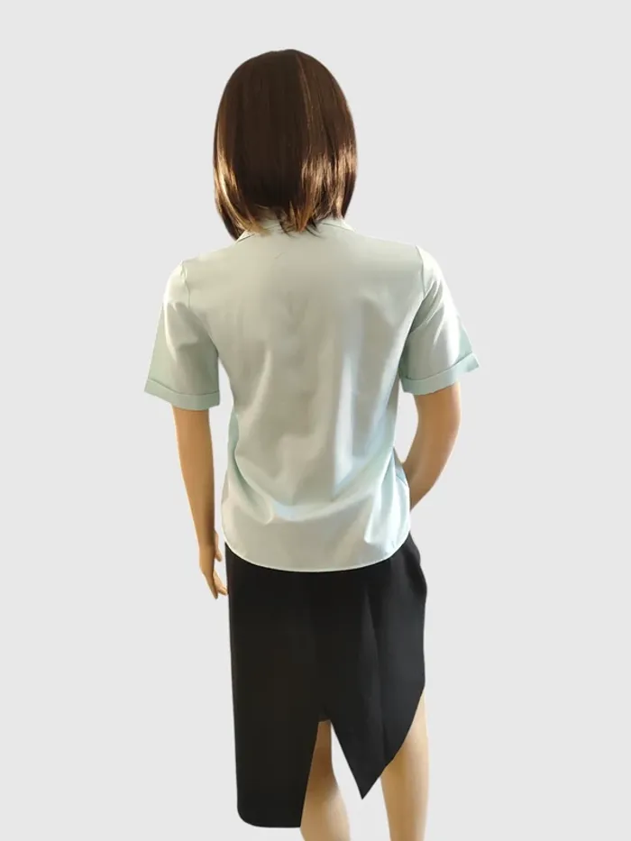 Chemise St Michael Bleu Clair, Taille 40 - Fraîcheur Pastel ! - photo numéro 4