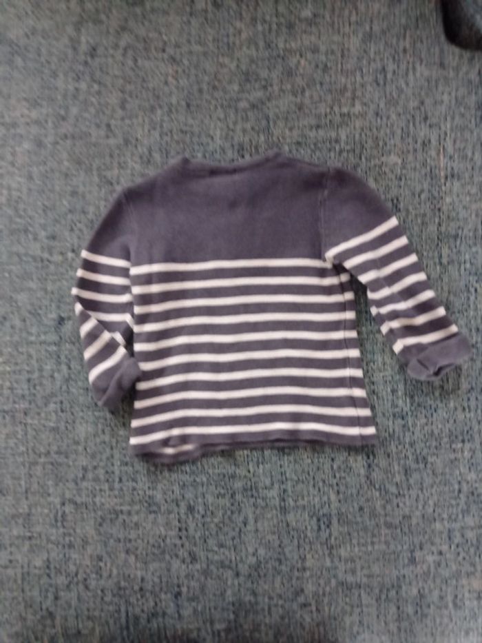 Pull marinière 9 mois - photo numéro 4