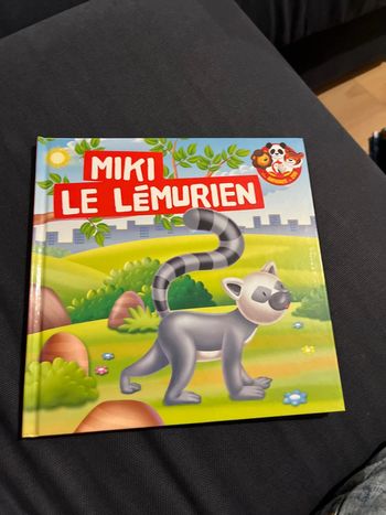 Livre sur les animaux altaya mes animaux du zoo miki le lémurien