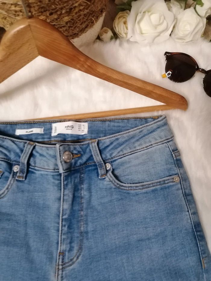 Jeans taille haute Mango 36 - photo numéro 2