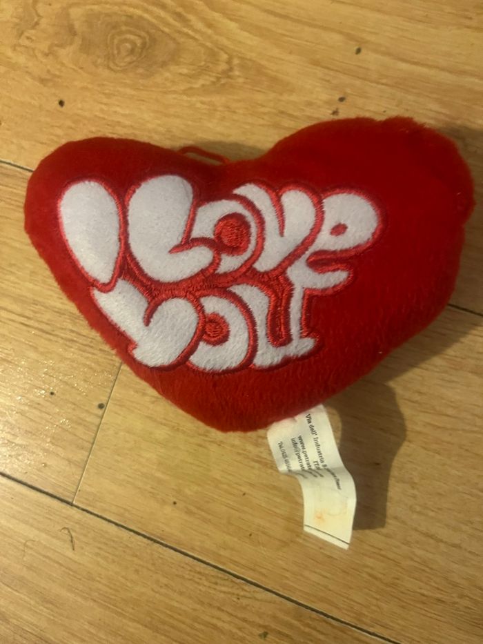 Peluche cœur