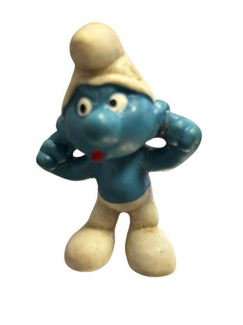 Figurine les Schtroumpfs schtroumpfs tire la langue Peyo