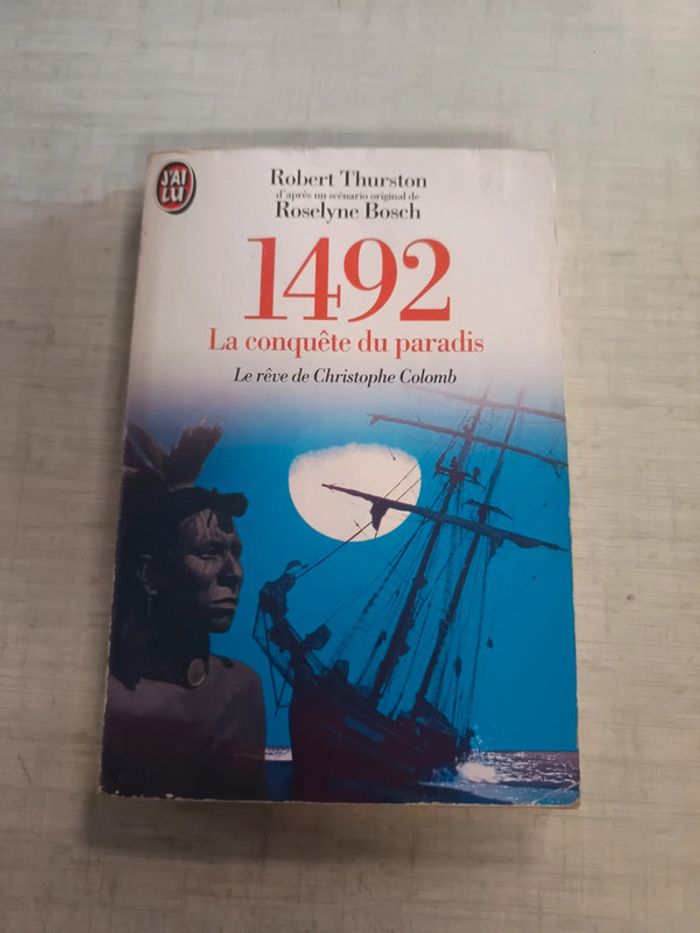 Livre 1492 la conquête du paradis