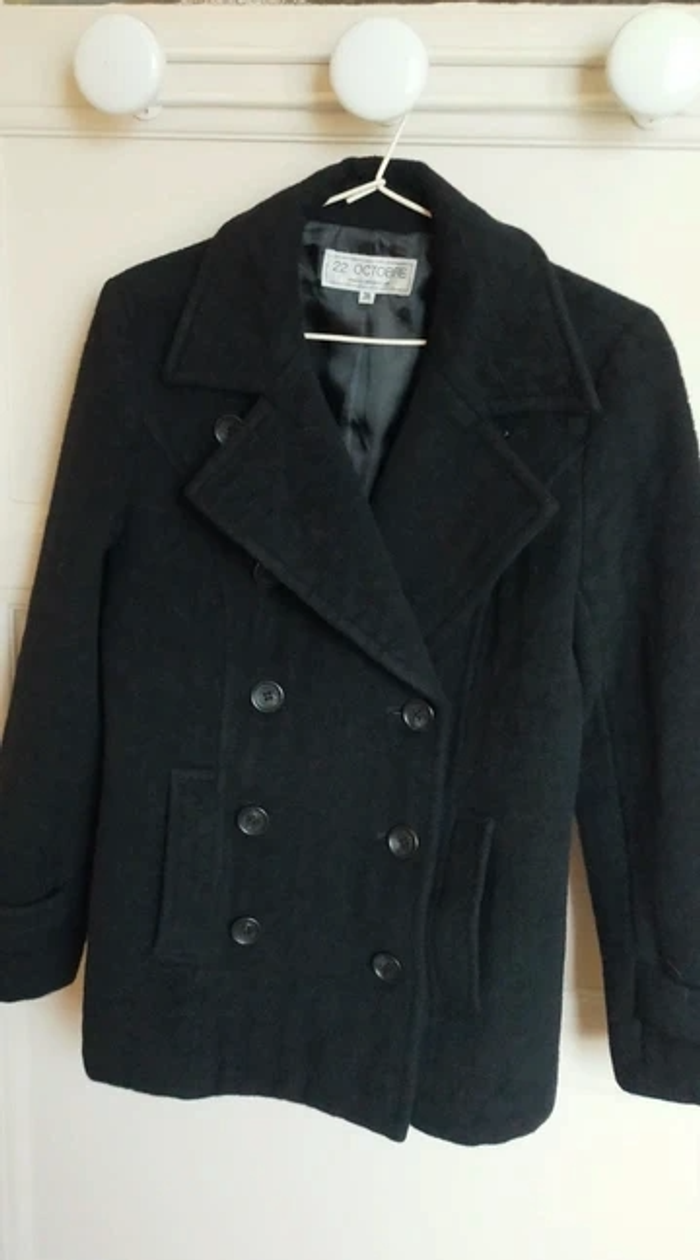 Veste Femme Noir – Marque 22 Octobre – Taille M (38/10)