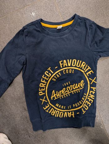 T-shirt à manches longues garçon 5/6 ans comme NEUF