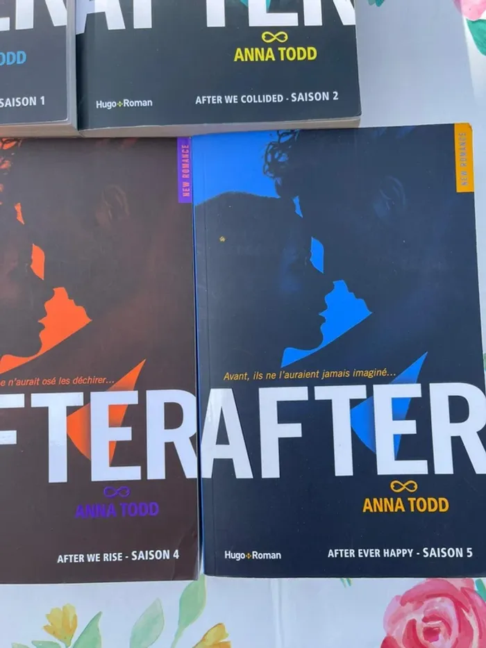 Collection complète After – Anna Todd – Tomes 1 à 5 - photo numéro 5