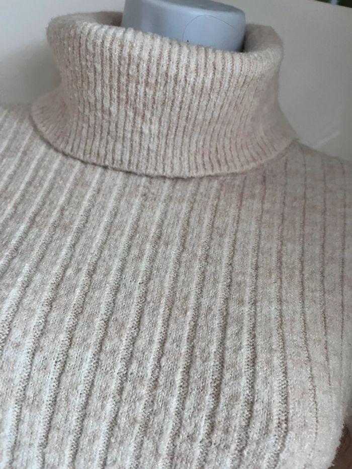 Robe pull col roulé taille m - photo numéro 3