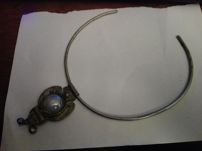 collier + pendentif verre de murano