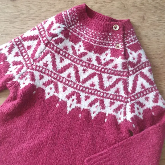 🩷 Robe en laine 12/24 mois Lupilu #emyfleury_24moisfille - photo numéro 2