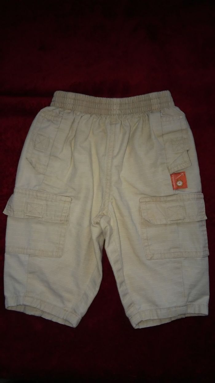 Pantalon beige 6 mois garçon kitiwatt