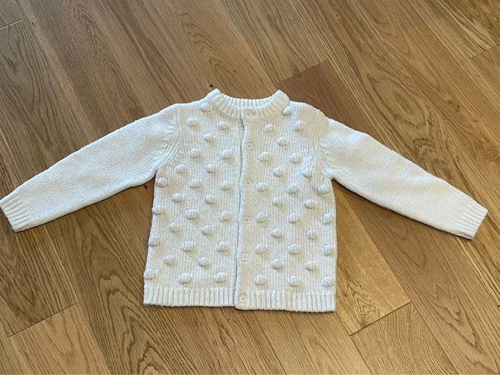 Gilet écru Vertbaudet taille 6 ans