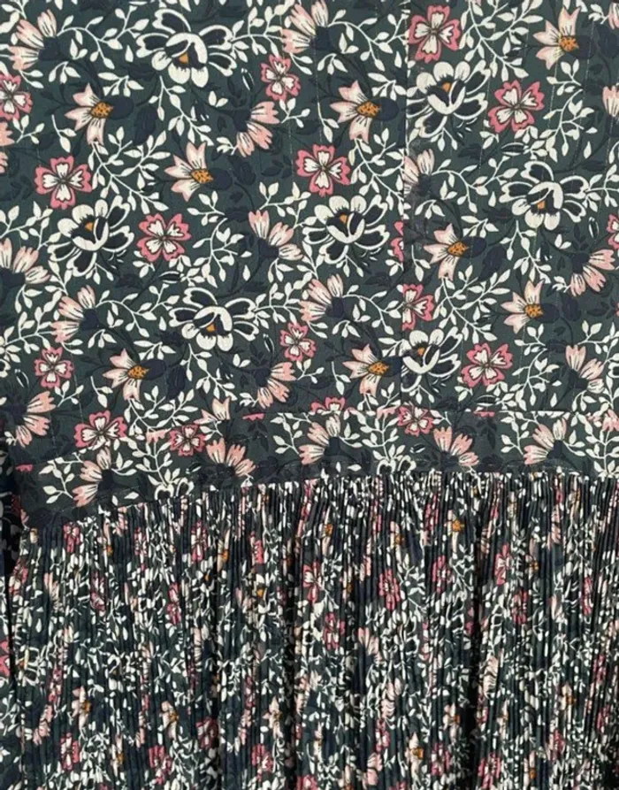 Robe mi-longue bohème fleurie Monoprix femme - photo numéro 8