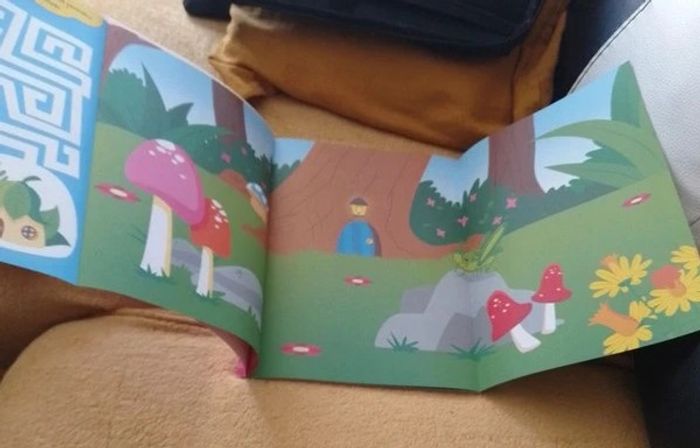 Les fées - mon dépliants d'activités: Jouer coller et colorier à volonté - photo numéro 5