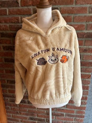 Pull à capuche aristochats