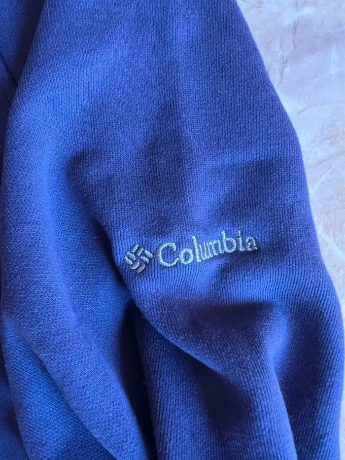 Pull Columbia bleu taille S - photo numéro 3