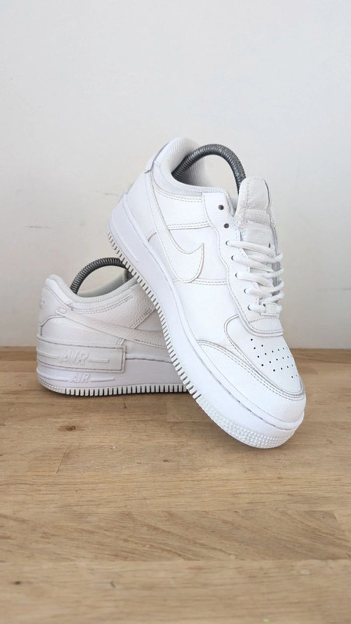 Nike air force 1 shadow full white - photo numéro 2
