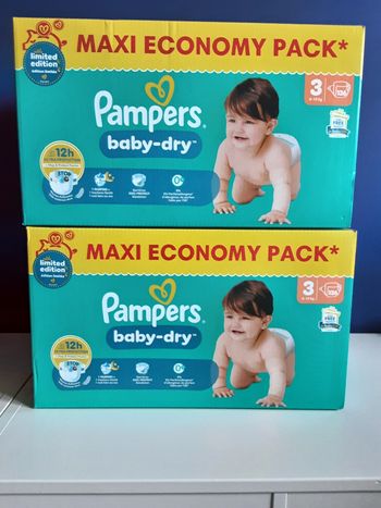 Pampers baby dry taille 3 ( 6-10kg)
