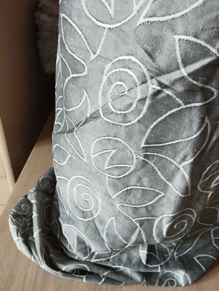 🌿Robe Drapée Motifs Fleuris Soie Sauvage T36/38🌿 - photo numéro 6