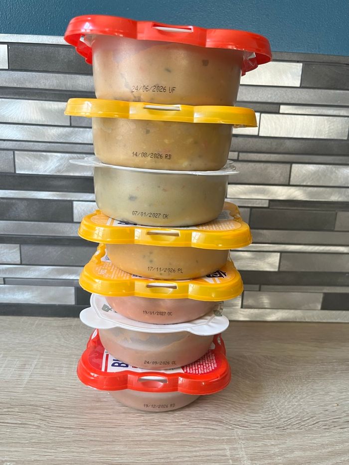 Lot de 7 bledichef bledina - photo numéro 2