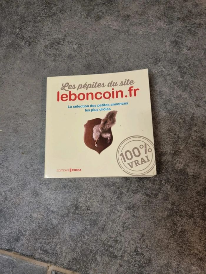 Livre les pepites du site leboncoin
