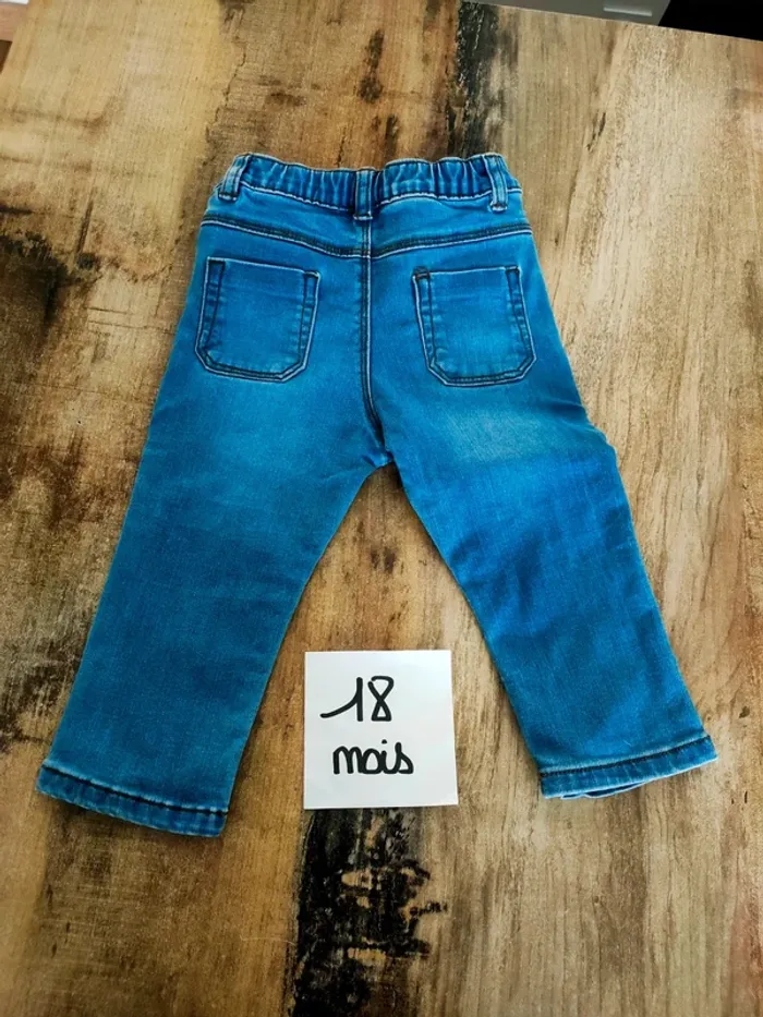 Jeans garçon Obaïbi 18 mois - photo numéro 2