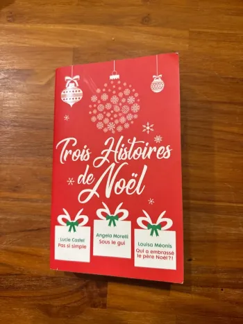 Livre trois histoires de Noël
