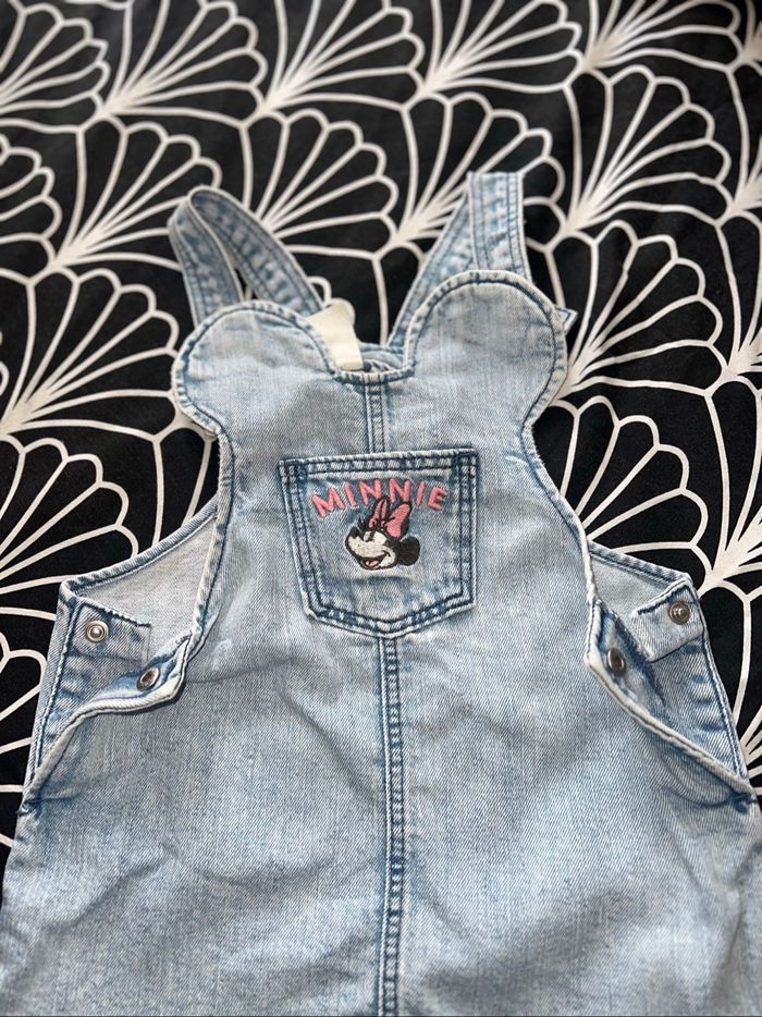 Robe salopette en denim Minnie - photo numéro 3