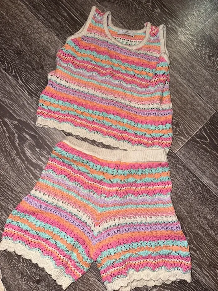 ensemble crochet 7/8 ans primark