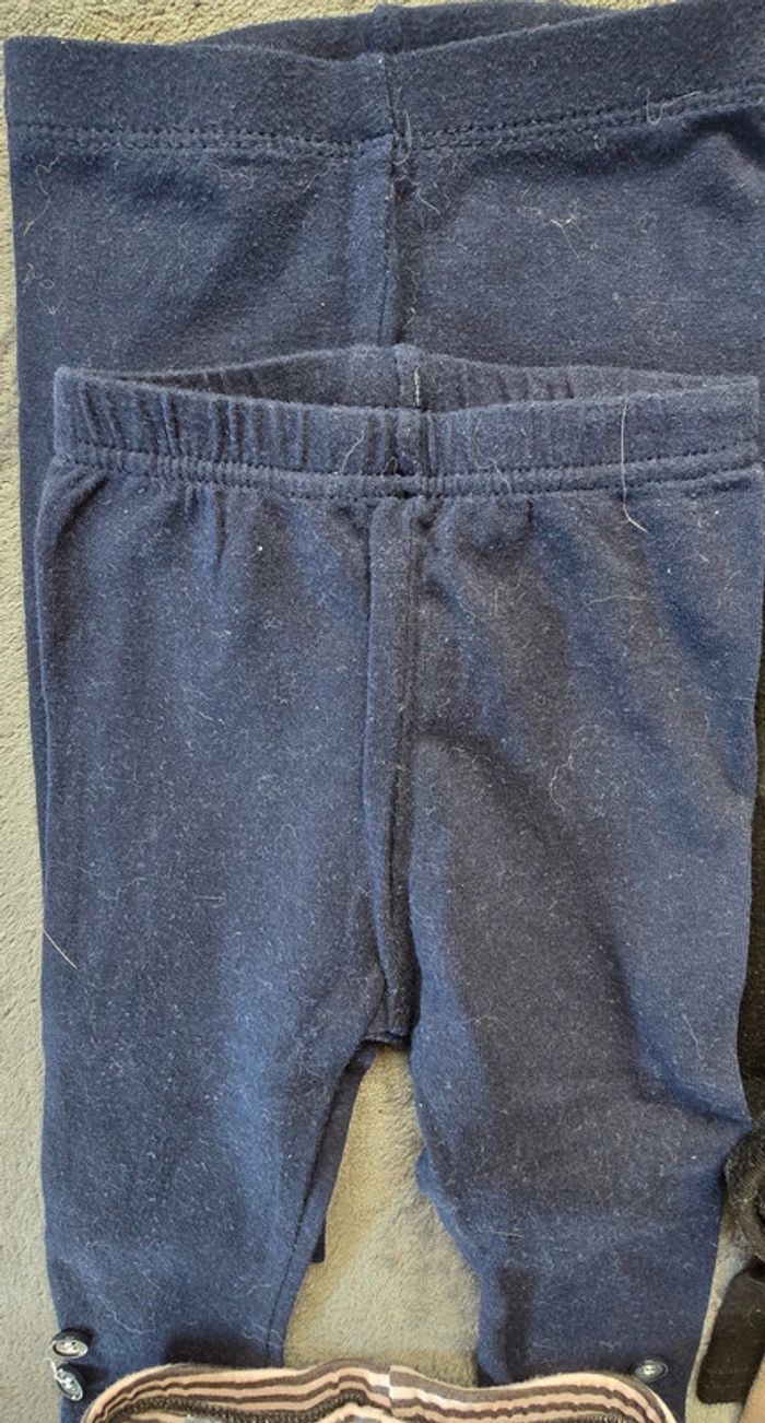 Lot de 8 leggings 6mois - photo numéro 2