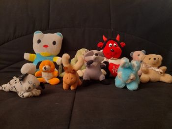 Lot de 10 peluches