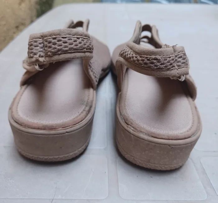 Chaussures sandale comfort beige - photo numéro 4