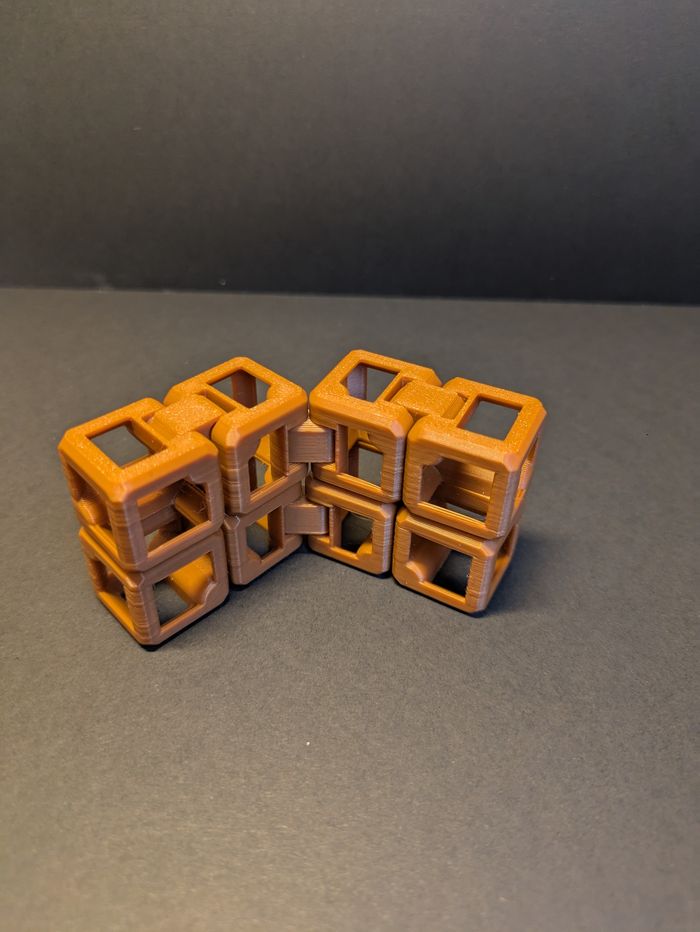 Cube Infini Anti-Stress – Fidget Cube Articulé - photo numéro 4