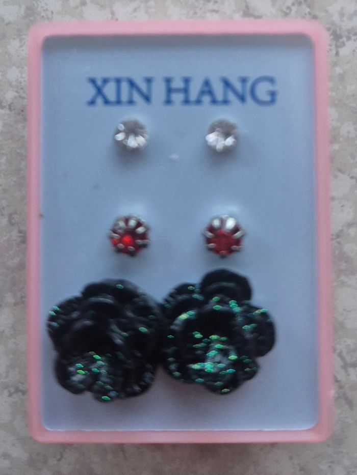 Boucles d'oreilles fantaisie - photo numéro 2