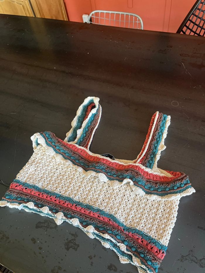 Crop top en maille - photo numéro 4