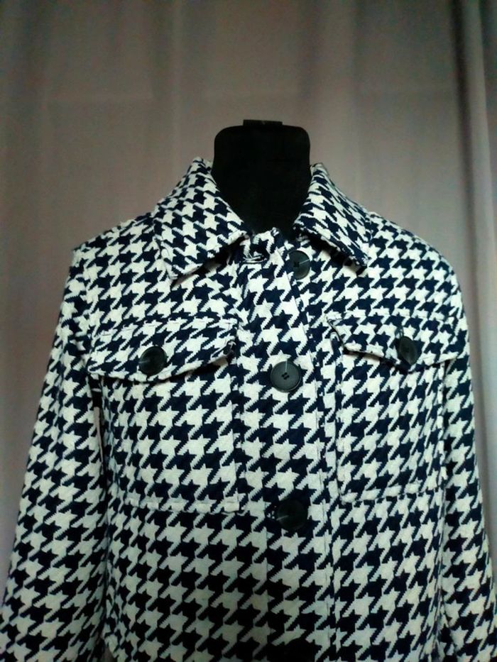 Veste courte pied-de-poule ONLY – XS - photo numéro 4